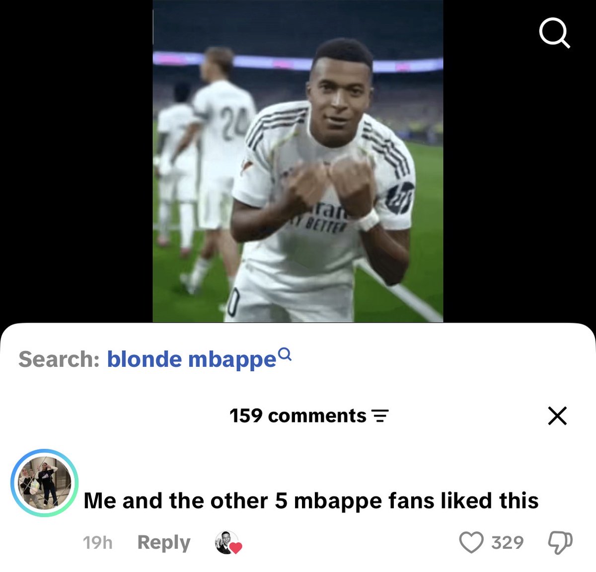 baffyed's tweet photo. omg mbappé my niche player 😳 https://t.co/FMJeCRm6Fx