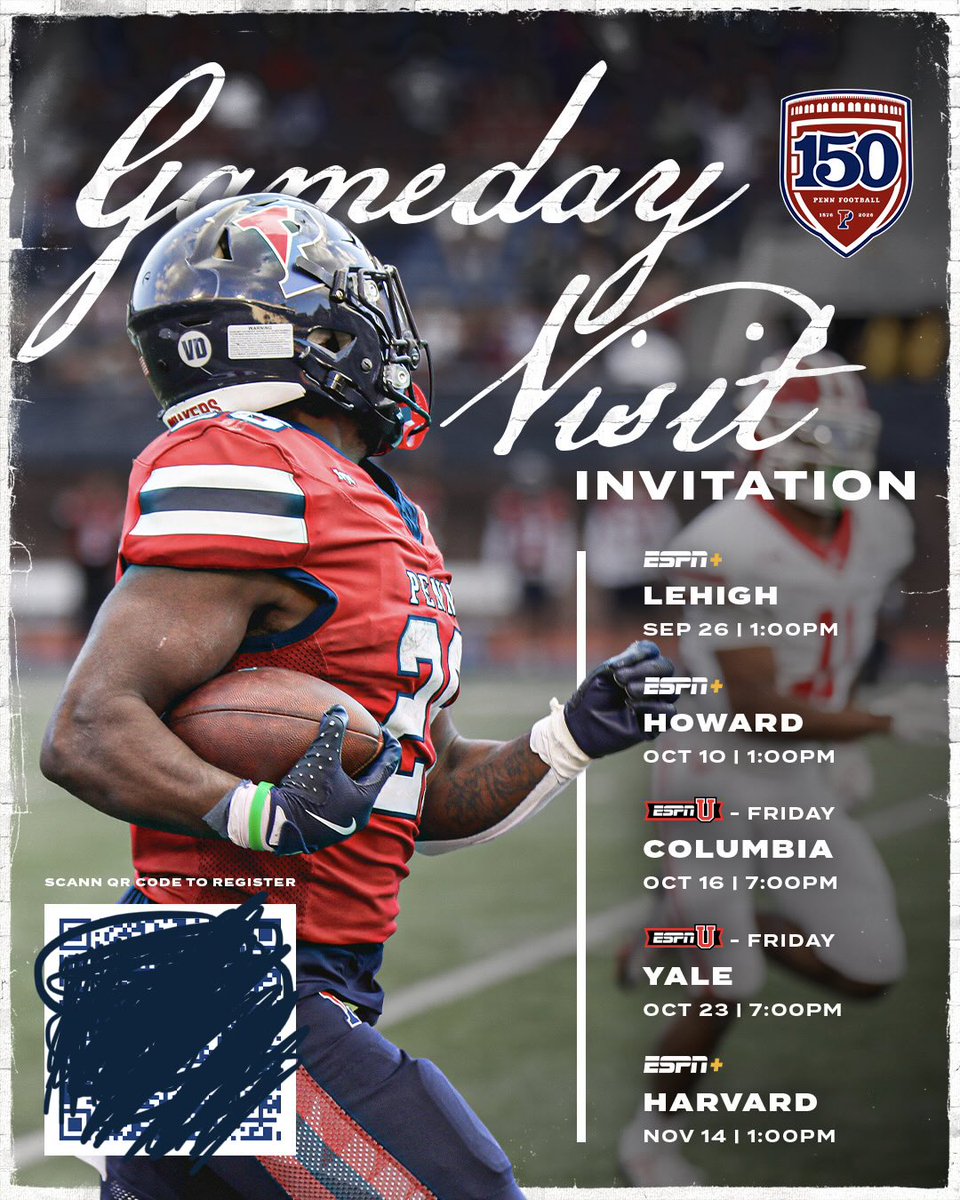 AbramHood's tweet photo. Thank you @CoachStoNGo  for the game day invitation!! @PennFB #GoQuakers https://t.co/HP7AluDGTM