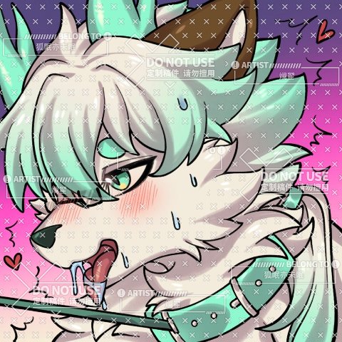 Azirqez233's tweet photo. #Commission #furry 
头像稿 https://t.co/ISZjfzKLU5