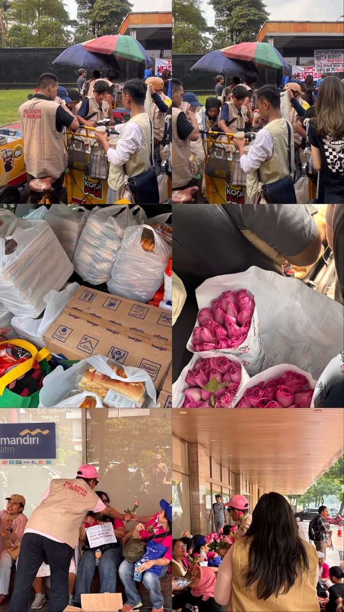 munvess's tweet photo. ✨Help re tweet✨

Halo sobat, hari ini E-Berkah turun untuk menyediakan logistik. Untuk yang tidak bisa turun boleh menitipkan ke kami melalui QRIS di bawah. Tidak perlu konfirmasi karena QRIS ini khusus ak si kemanusiaan. 

Berikut dokumentasi aksi Juni - Juli 2026. 

ALSO VOLUNTEER NEEDED, bisa ke IG : eberkahcomyu 

Terima kasih 🤍