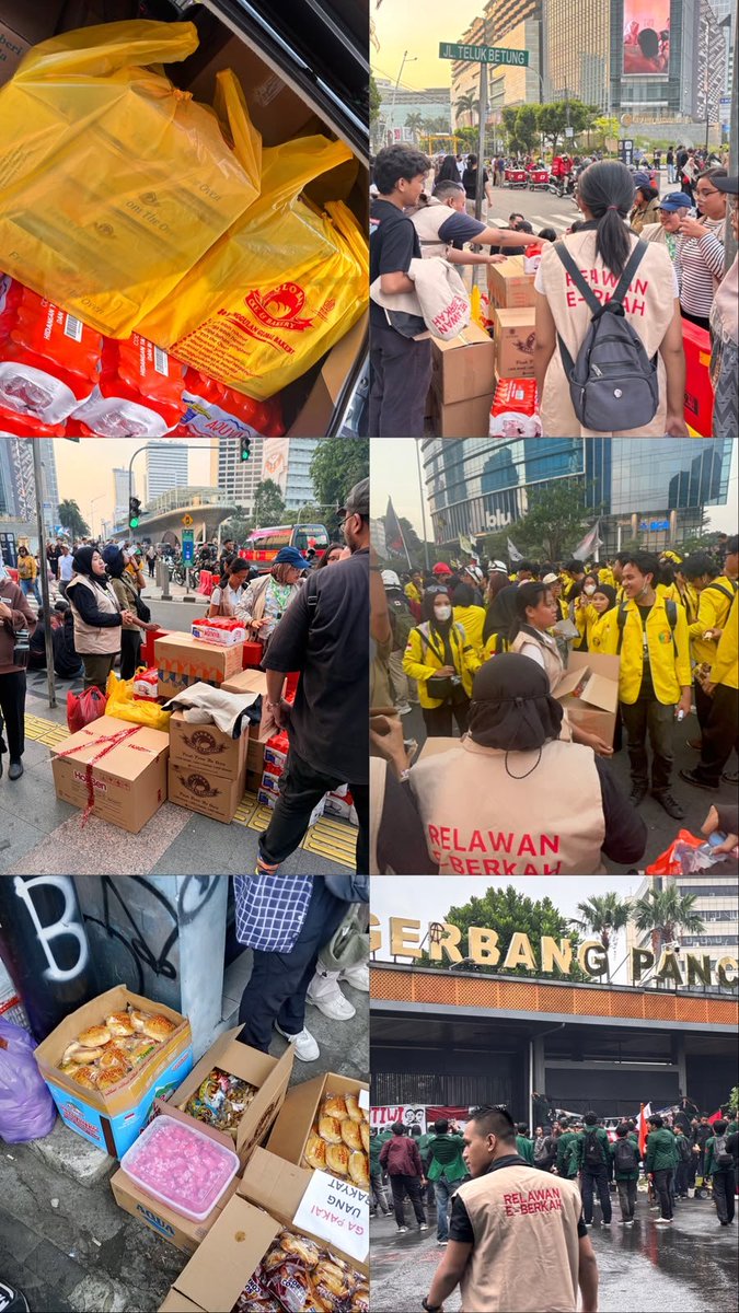 munvess's tweet photo. ✨Help re tweet✨

Halo sobat, hari ini E-Berkah turun untuk menyediakan logistik. Untuk yang tidak bisa turun boleh menitipkan ke kami melalui QRIS di bawah. Tidak perlu konfirmasi karena QRIS ini khusus ak si kemanusiaan. 

Berikut dokumentasi aksi Juni - Juli 2026. 

ALSO VOLUNTEER NEEDED, bisa ke IG : eberkahcomyu 

Terima kasih 🤍