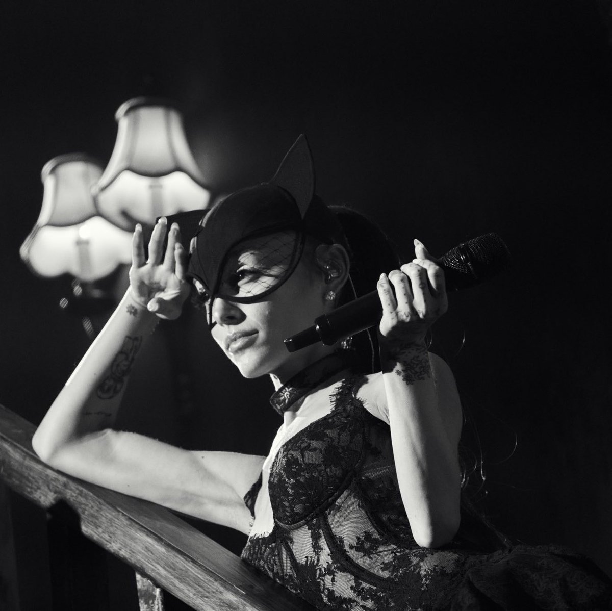 thearianahub's tweet photo. Ariana Grande could release a live album for “the eternal sunshine tour” on September 1st, after the last show, based on the release of “k bye for now”. 

— A tour film/documentary is also rumored. https://t.co/3IvFR9oQ5h