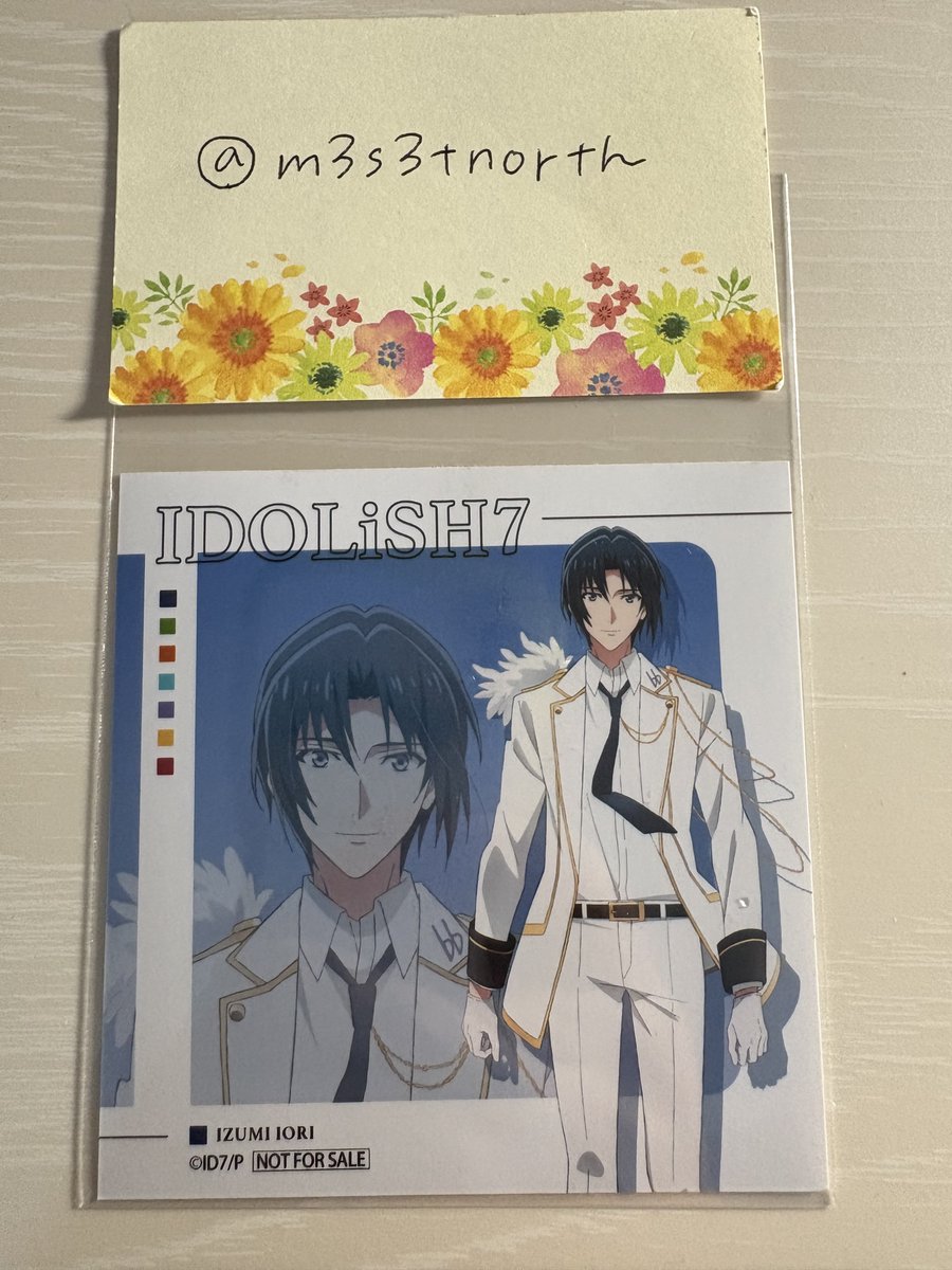 m3s3tnorth's tweet photo. 【交換】アイナナ アイドリッシュセブン アニナナ 劇場総集編 グラッテ スクエアブロマイド

譲┊一織
求┊ナギ

8/22.23昼夜4J幕張、8/28夜4J大阪お手渡し希望
検索からでもお気軽にお声掛けください。 https://t.co/RDClpw0NWK