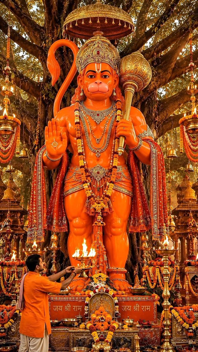 DivineMoonG's tweet photo. 🚩🙏 सुप्रभात | जय बजरंगबली 🙏🚩

मंगलवार की शुरुआत बजरंगबली के नाम से हो, तो हर संकट अपने आप दूर हो जाता है। ❤️🔥
जिसके साथ हनुमान जी हों, उसे दुनिया की कोई ताकत हरा नहीं सकती। 🚩 https://t.co/p6odRlUZjw