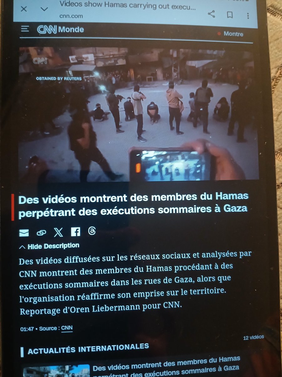 Teres53479Maria's tweet photo. @LeDevoir Ces personnes disent quoi pour le groupe terroriste Hamas qui tue son peuple ?

👎 https://t.co/vdTGqLnS1A