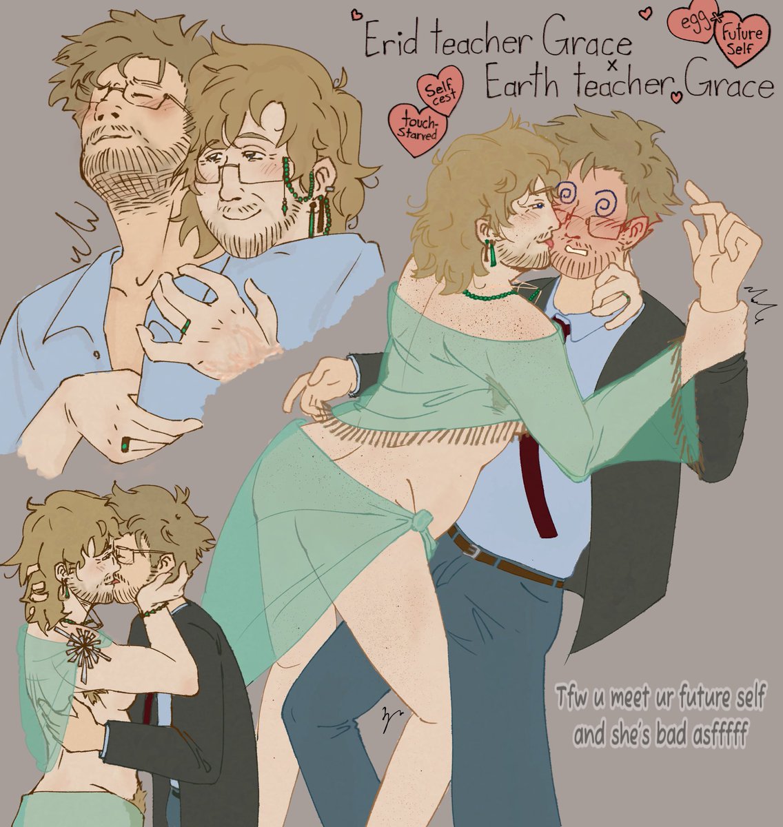 Thesilly_guy's tweet photo. 🚨suggestive! 🚨

The people have spoken. Grace selfcest https://t.co/D9Uc8EjWGq