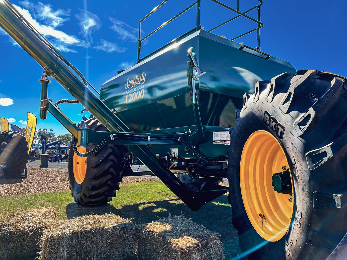 simplicityaus's tweet photo. 🚜 Ag-Quip 2026 is up and running! 🌾

If you’re at Ag-Quip, come and see us at Site OP 9–10 and check out what we’ve got on display! 👋😃 https://t.co/S1sNWtzZC3