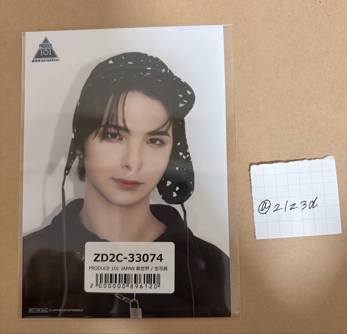 2lz3d's tweet photo. 番組オリジナルアルバム “PRODUCE 101 Japan 新世界” 特典 L版生写真 Fuego メンバー

【譲】 小笠原 ジュゼッペ 慧

【求】 濱田永遠 どちらでも⭕️

郵送📮／22日昼KO1KEYZファンミ手渡し
お気軽にお声掛けください🙇🏻‍♀️⤵️

 #新世界交換  #日プ新世界交換 https://t.co/e4vrD7akbZ