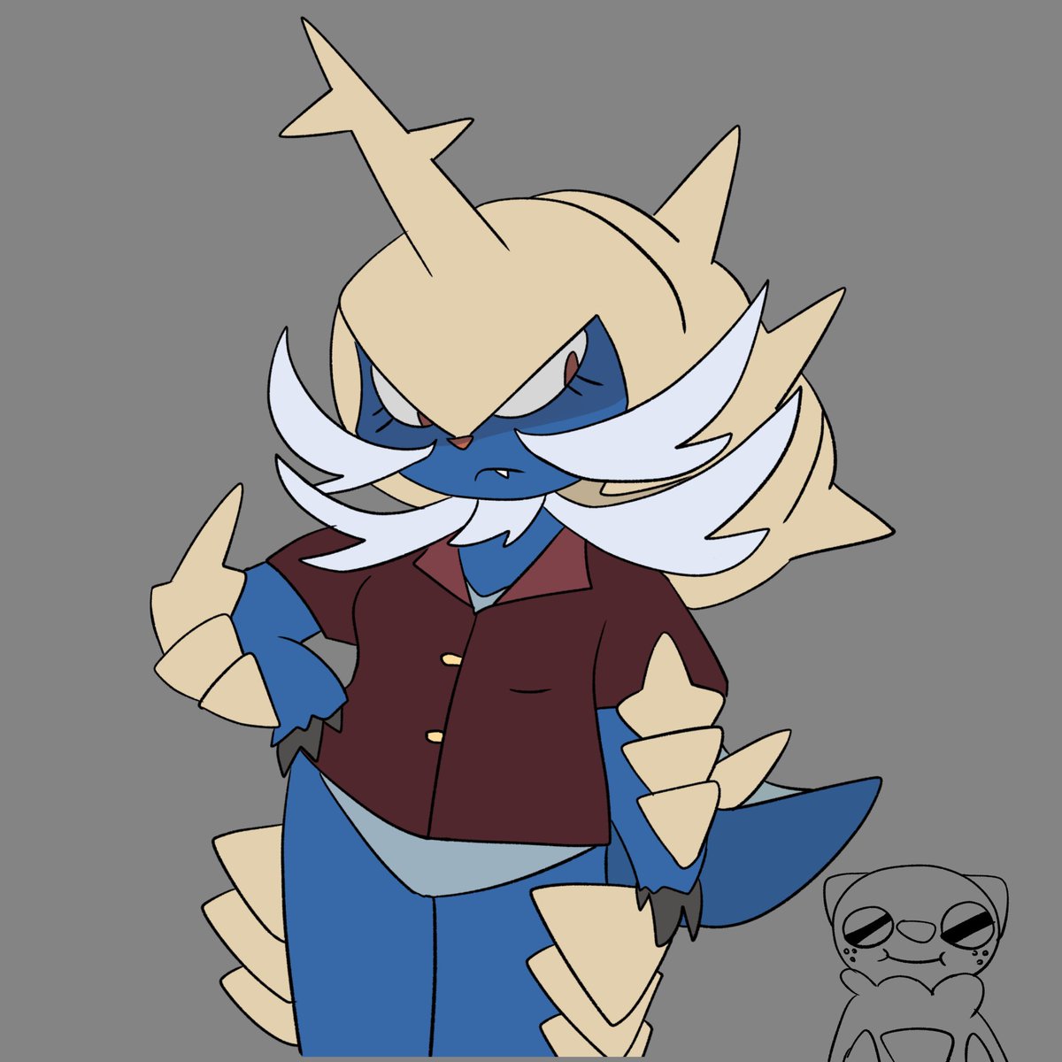 martinez_m98792's tweet photo. It looks like this lady is about to run someone over at any moment .Oshawott is really hanging in there #starters #movieunleashers https://t.co/NLb7SqxCWk