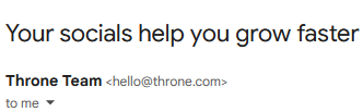 ShadowFromAfar's tweet photo. Thanks Throne, but the only thing I'm trying to grow is my Goddess's wealth. #SFA https://t.co/4BTMwy8ts8