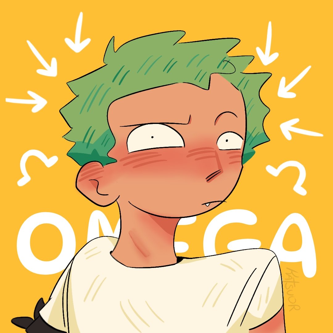 Kattsuor_'s tweet photo. Omega!Zoro AU, a thread: https://t.co/172z3FXoRy