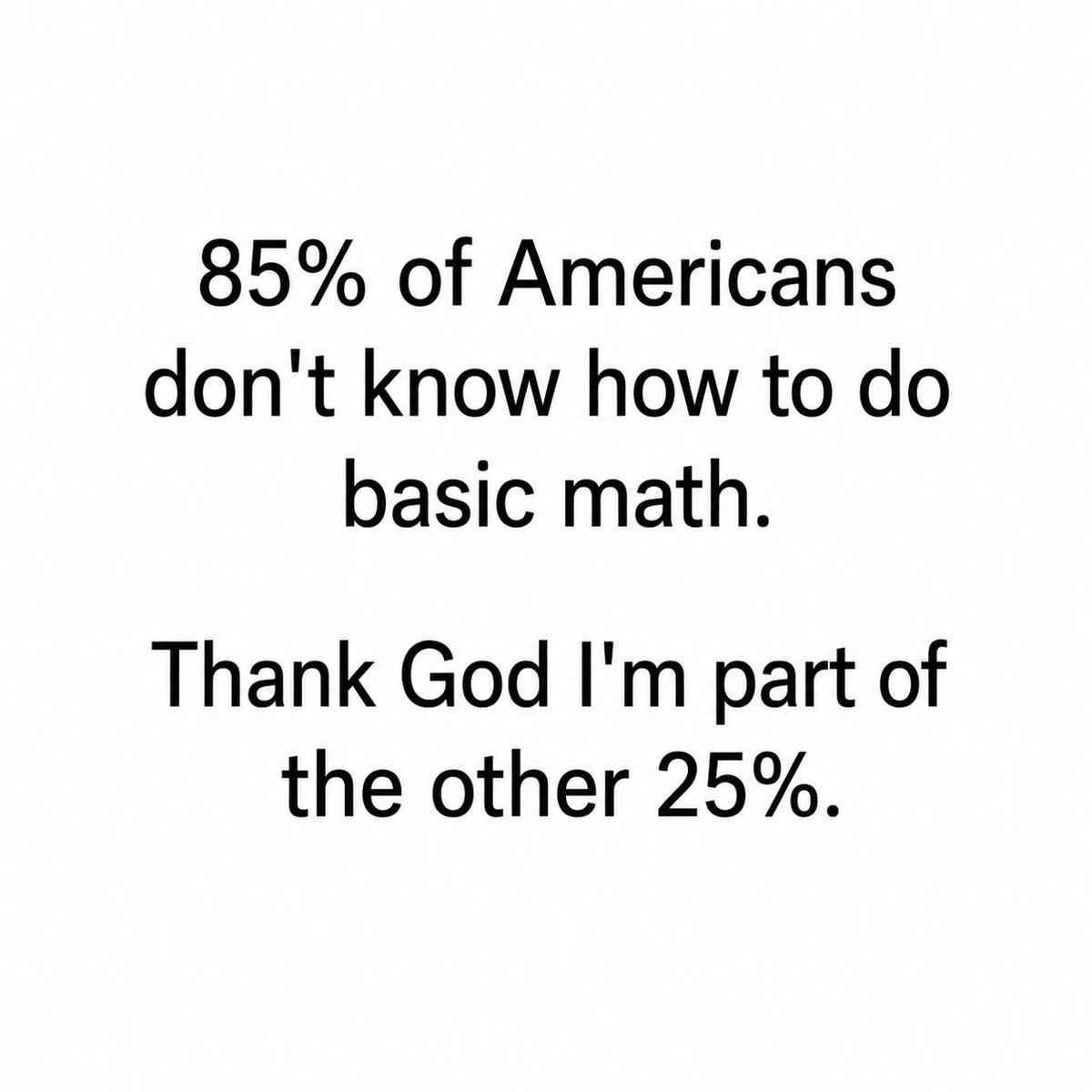 itsmrpopculture's tweet photo. I wouldn't want to be one of those idiots 👍 #math #stupidpeople https://t.co/Hk0aZ90UCQ