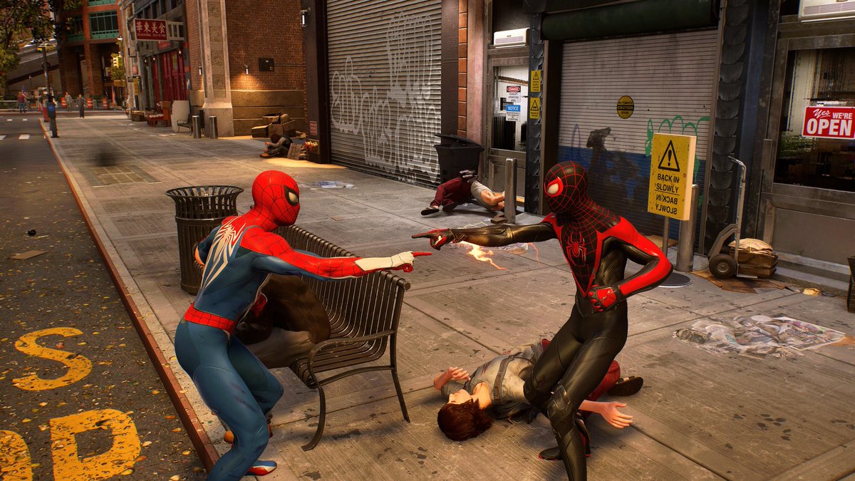 mac10ish's tweet photo. I’m never falling for the Spider-Man 2 is bad propaganda https://t.co/hDp9bVLG70