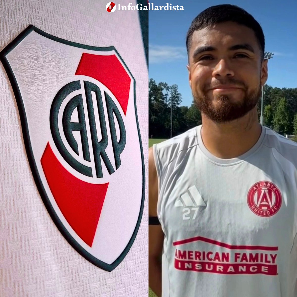 InfoGallardista's tweet photo. “MI PASO POR RIVER FUE LO MEJOR QUE ME HA PASADO EN MI CARRERA” 🤍❤️

🎙️Paulo Díaz 🇨🇱 con @ATLUTD https://t.co/xdP2MyfiJZ