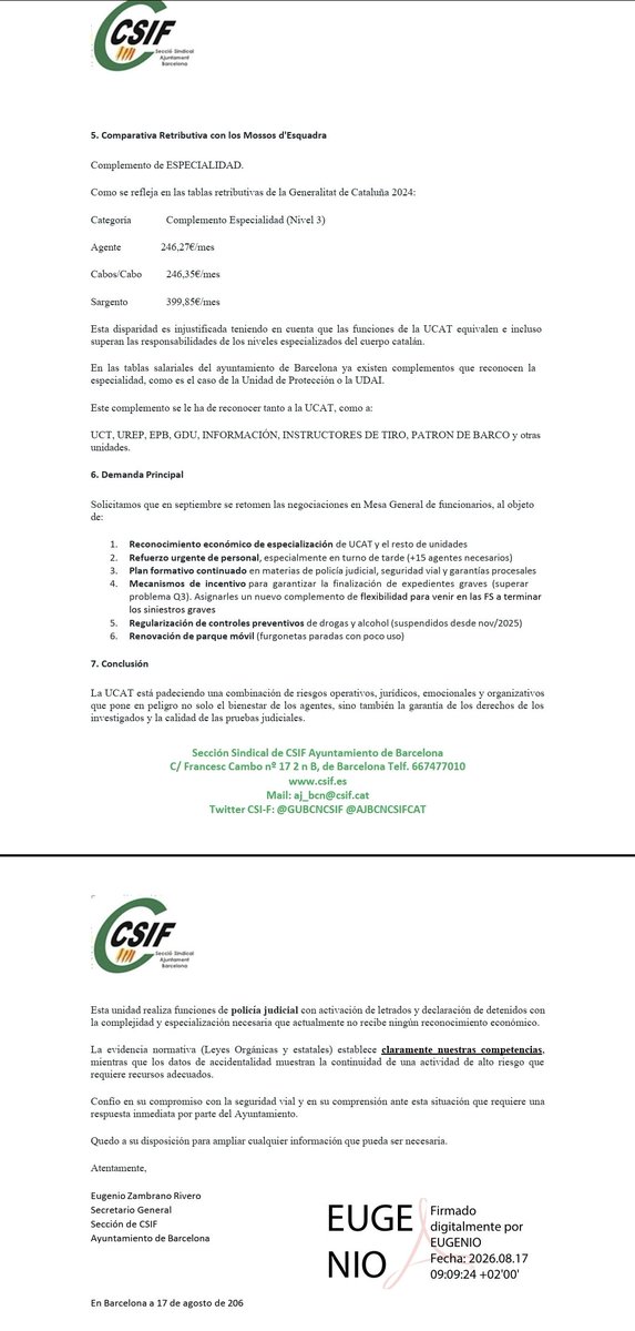 GUBCNCSIF's tweet photo. 🟢 Comunicat sobre la UCAT de la GUB. https://t.co/vPavcYJSuc