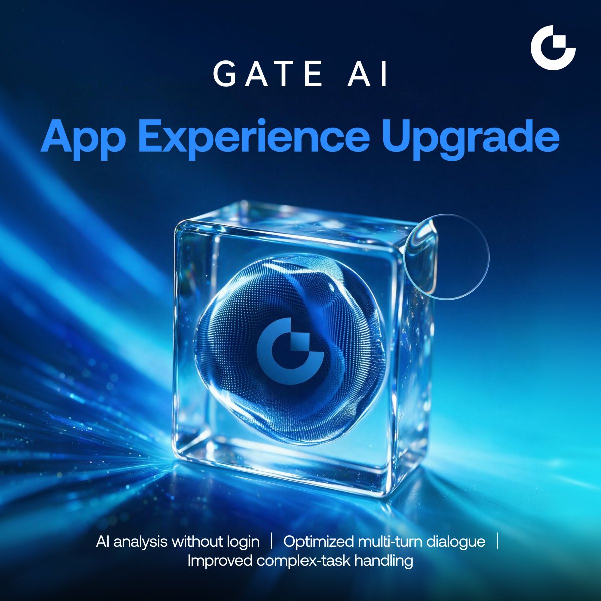 gate_portugues's tweet photo. ✨ Upgrade na Experiência de IA da Gate

Agora, usuários sem login também podem visualizar análises geradas por IA no App da Gate.

Também otimizamos o desempenho para conversas contínuas e interações com tarefas complexas, tornando as ferramentas inteligentes de pesquisa e investimento ainda mais acessíveis.

👉 Confira: https://t.co/RlwQQMHqqi

#Gate #GateAI #AI #InteligenciaArtificial #CryptoAI #TradingAI #Investimento #PesquisaDeMercado