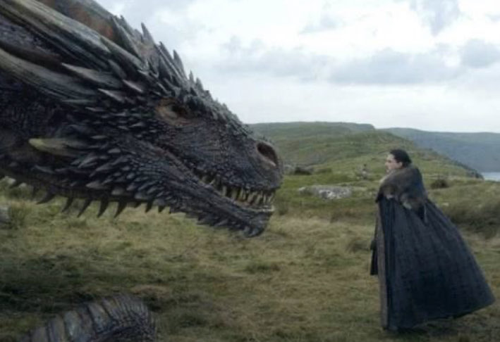 manzzed's tweet photo. I don’t think people in the GOTverse were soo surprised to see Daenerys’ dragons.

For people who hadn’t seen dragons for hundreds and hundreds of years, they were pretty chill about it.

This was literally Cersei’s reaction to seeing Drogon

That bugs me https://t.co/HJdo1kgPSS