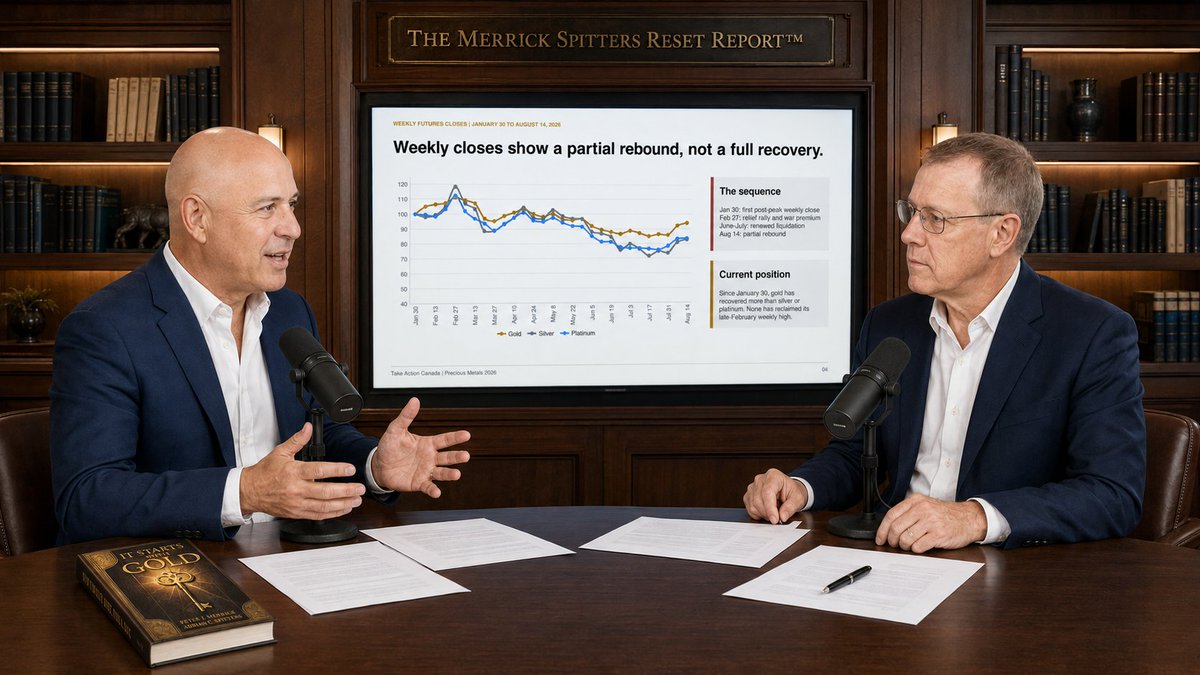 AdrianSpitters's tweet photo. The Price Fell Faster Than the Monetary Case Changed

Many investors may already sense that the recent decline in precious metals was about more than gold, silver and platinum prices.

The collapse appeared sudden. Its foundations were not.

Years of leverage, rising government debt, changing central-bank reserves, geopolitical tension and growing dependence on financial intermediaries created the conditions for a sharp reversal.

The surface explanation focuses on interest rates, the U.S. dollar, oil, Turkey and forced selling. The structural view asks a different question: what happens when the quoted price of metal is shaped by leveraged financial claims rather than physical ownership alone?

Both views contain useful information. One explains the immediate trigger. The other helps explain why the long-term monetary concerns remain.

For some, precious metals are a market trade. For others, they are a form of monetary insurance held outside the promises of banks, governments and financial markets. That distinction affects how a decline is interpreted and how each metal fits within a broader asset-security structure.

Gold, silver and platinum do not perform the same function. Gold remains the clearest monetary asset. Silver offers greater upside potential with greater volatility. Platinum is primarily a scarcity and supply-risk asset.

Click the following link to read the full article.

https://t.co/1Hl7lYMcAj

Before responding to a price movement, it is important to understand how the asset, its ownership structure and the surrounding financial system are positioned.

#PreciousMetals #Gold #Silver #Platinum #MonetaryPolicy #CentralBanks #MarketStructure #AssetSecurity