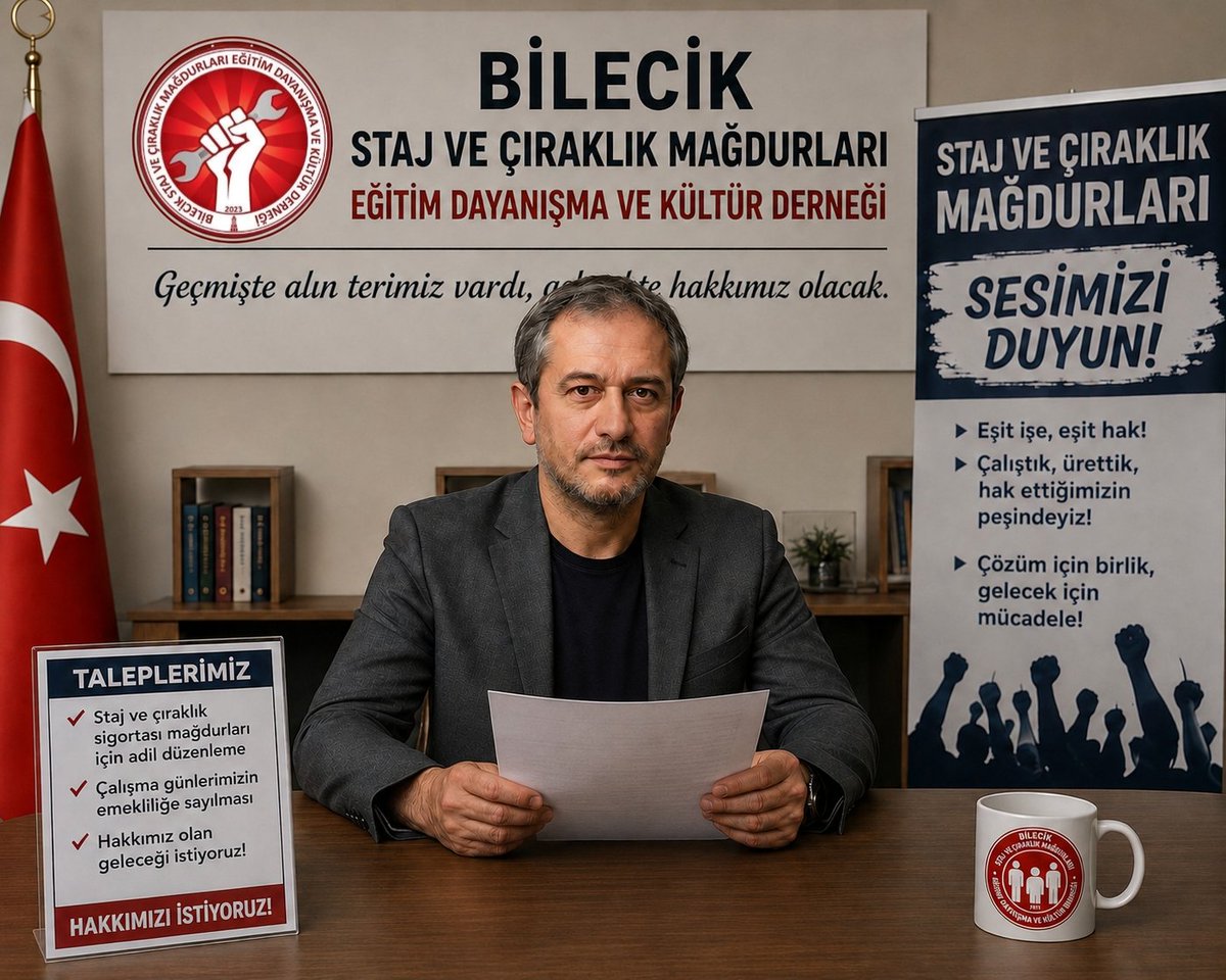 omerayiran's tweet photo. Staj ve Çıraklık Mağdurlarından “Güç Birliği” Çağrısı: “Biz Çözümün Parçası Olmaya Hazırız” - 
Pazaryeri Gündem 

https://t.co/2VtHz6dN4W
@pazaryerigundem

Elinden Aldığınız
#StajyerçırağınGeleceğiniVerin https://t.co/wgbUeGLKcu