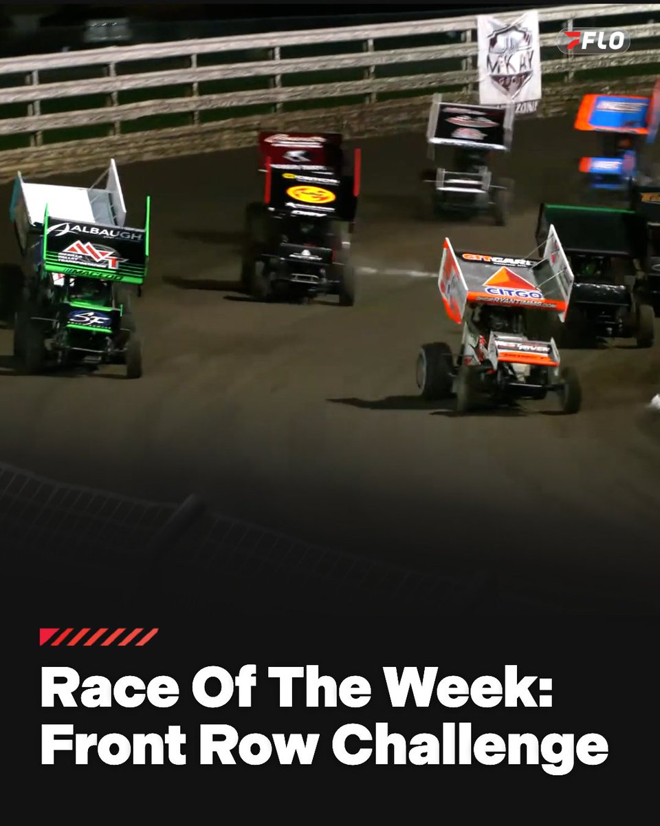 FloRacing's tweet photo. ๐ The #FrontRowChallenge delivered big moments, hard racing and plenty of drama at Southern Iowa Speedway.
Watch the @SweetMfg #RaceOfTheWeek FREE now on FloRacing. ๐ฅ
๐ https://t.co/YLvRSZJMKz https://t.co/TyAvEN9BjX