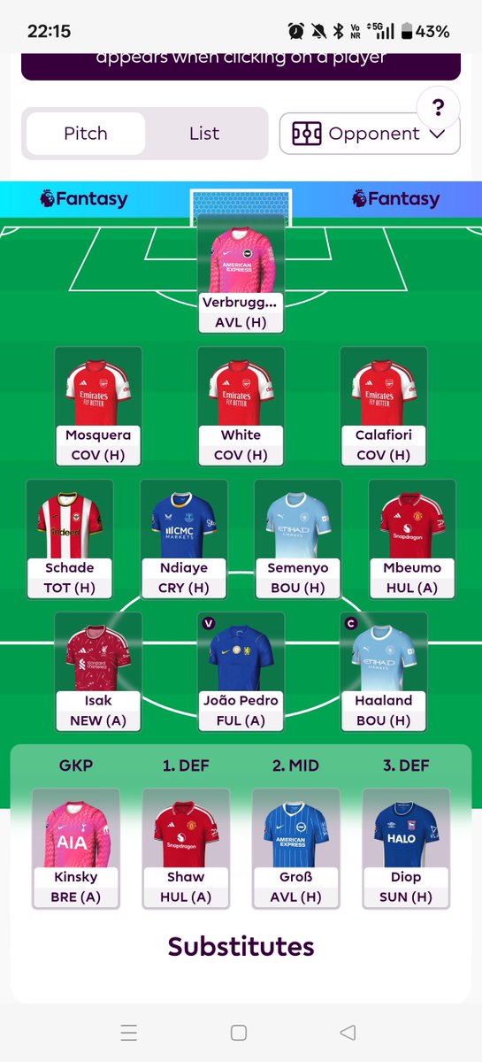 AlexMar97387888's tweet photo. @FPLMate https://t.co/FA8qQ1JMaU