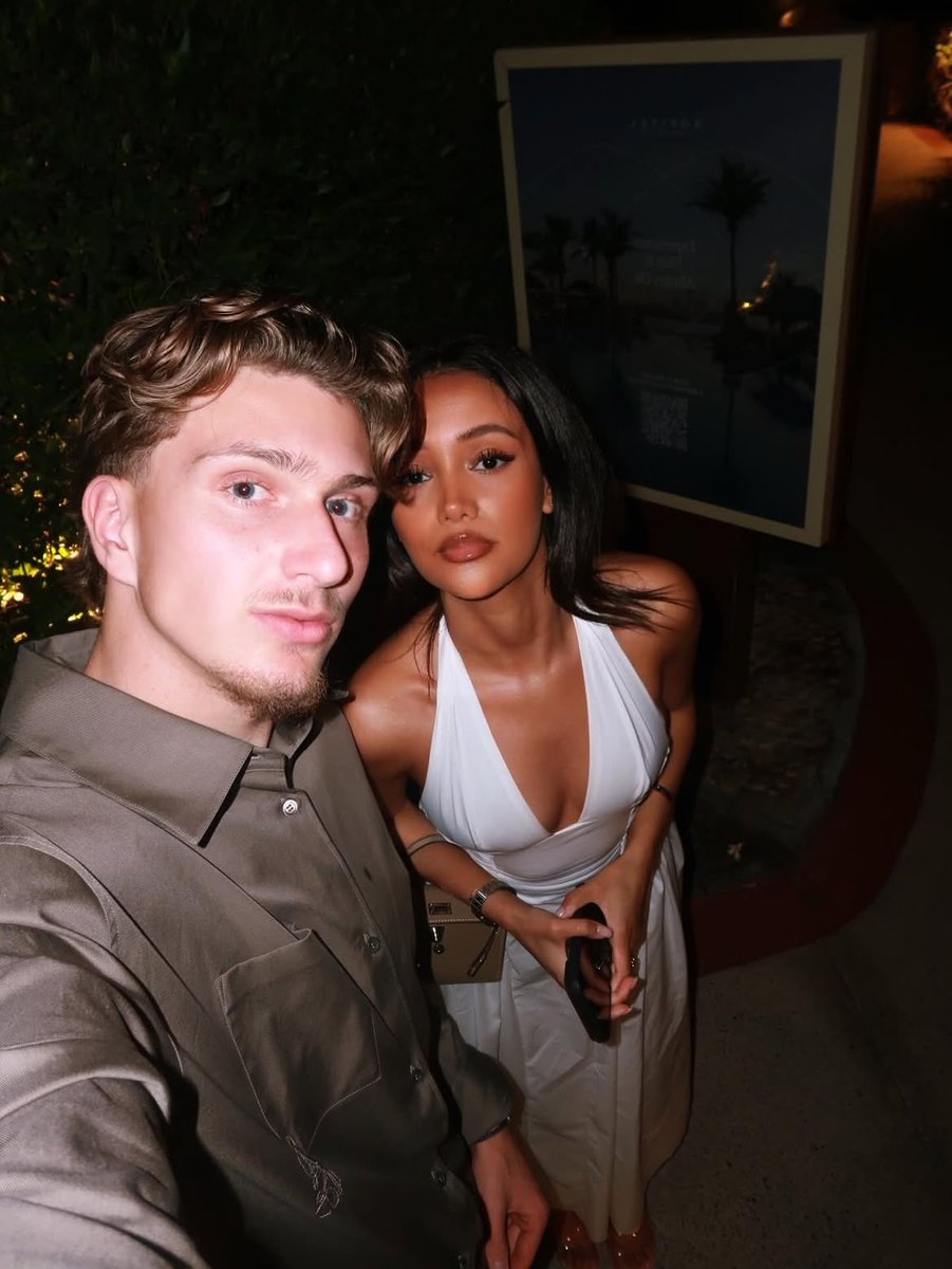 AthleteVanity's tweet photo. Mika Godts and his wife, Haifa Salem Ali 🥹❤️ https://t.co/4oAxoq5fCx