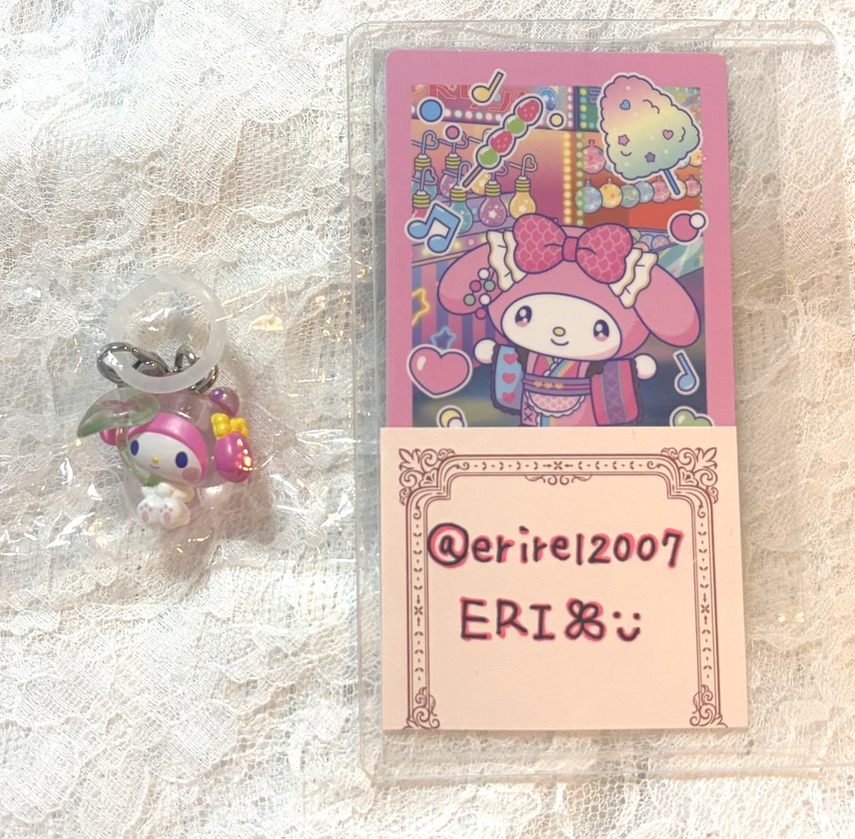 erire12007's tweet photo. 【郵送交換】
サンリオ めじるしアクセサリー

譲▶︎ けろけろパーティ マイメロディ マイメロ
求▶︎ くだもの マイメロディ マイメロ

郵送交換希望です

異種交換の為、条件厳しいかとは思いますが交換頂ける方いましたら検索からもお気軽にお声掛け下さい⟡.· https://t.co/0PW7AOrtDq