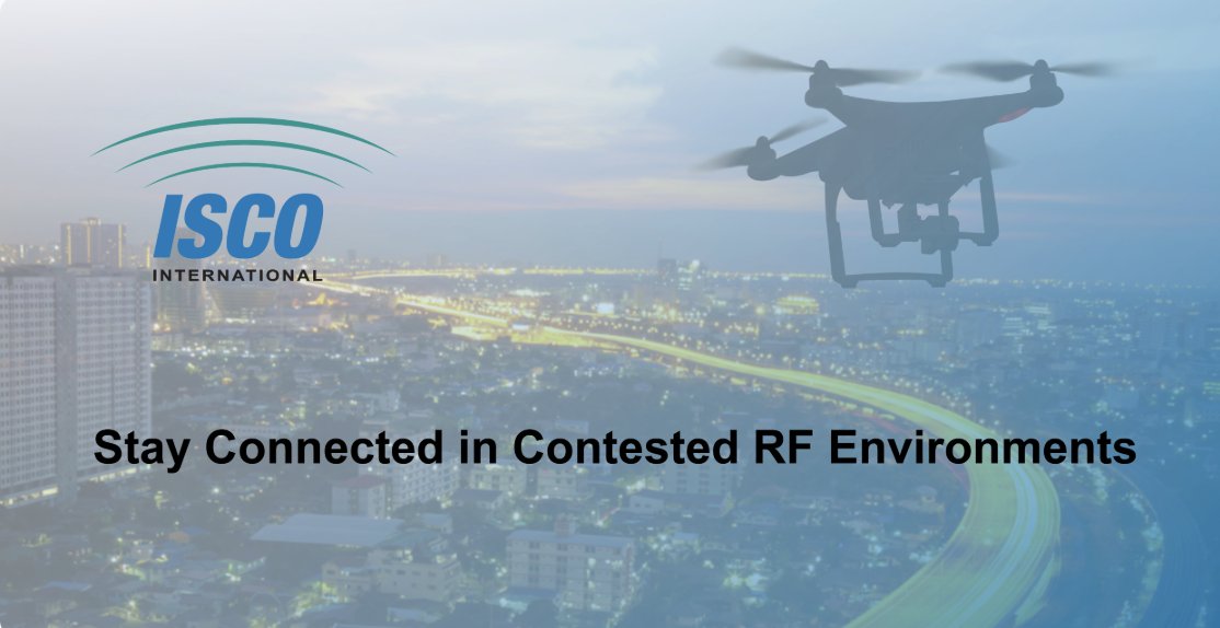 ISCOIntl's tweet photo. Unauthorized drones pose a growing threat to urban security, yet most cities lack proper RF defenses. ISCO provides realtime Layer-1 anti-jamming intelligence to protect the radio edge and keep critical communications resilient. Read more:
https://t.co/J8ApWBdjpd

#PublicSafety https://t.co/VZxAdLA3fz