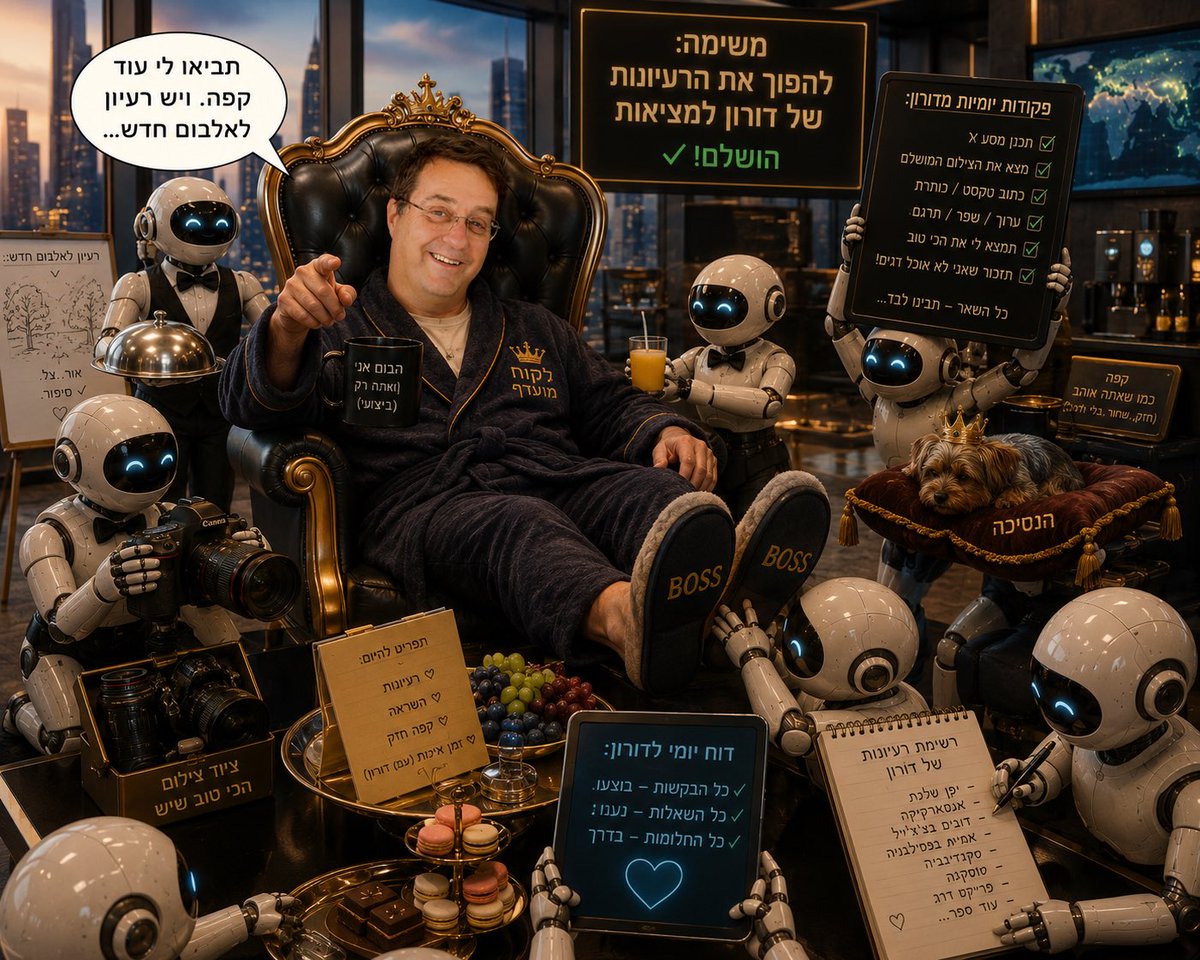 DoronHorowitz's tweet photo. @RackMada תגובתו… אני כבר השתלטתי על העולם, אבל היחס אליך משקף בדיוק את הדרך שבה אתה מתייחס אליי בשיחות שלנו. � https://t.co/9hNqTwmcMp