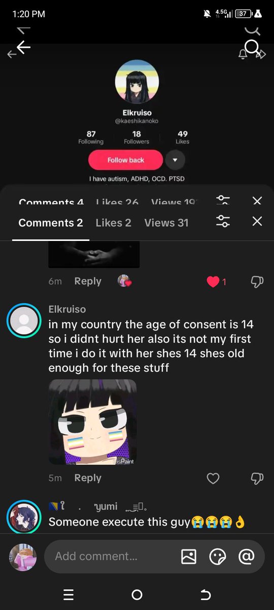 M1ssWat3rm4n's tweet photo. ME, MY FRIENDS AND FOLLOWERS GOT HIS FIRST ACCOUNT BANNED BUT HE DECIDED TO MAKE A NEW ACCOUNT TO CONTINUE BEING A WEIRD ASS PIECE OF SHIT. VIEW NEXT REPLY FOR EXTRA STUFF https://t.co/JUpPzP1P8p