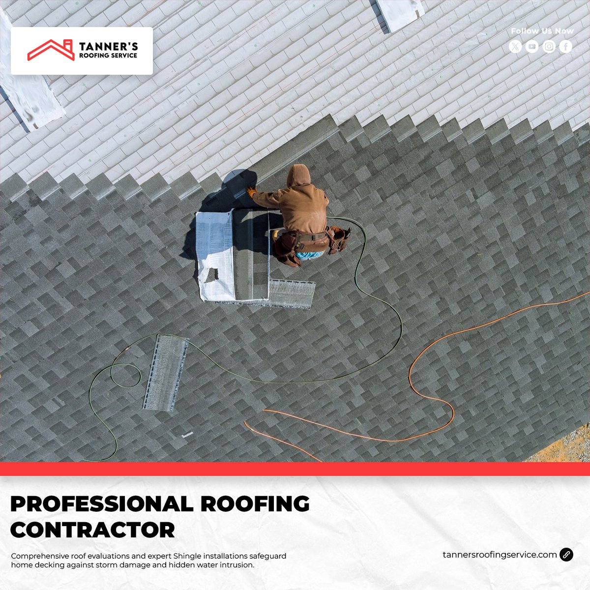TannersRoofing's tweet photo. Your roof serves as the primary barrier protecting your home against driving rain, strong winds, and extreme temperature fluctuations throughout the year. https://t.co/0nbRj1L6C5