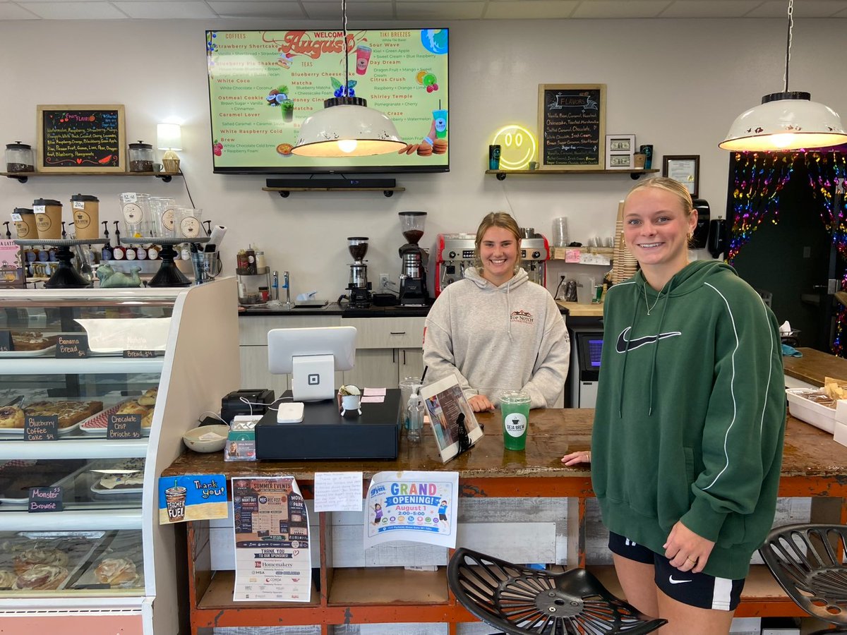 LenaEvans2026's tweet photo. Deja Brew Coffee is the perfect local stop whether you need your morning caffeine, an afternoon pick-me-up, or something sweet to keep your day going. 

If you’re ever in the Tiffin area - stop in and tell them I sent you! 

#NIL #Ad https://t.co/VLGwihaHa4
