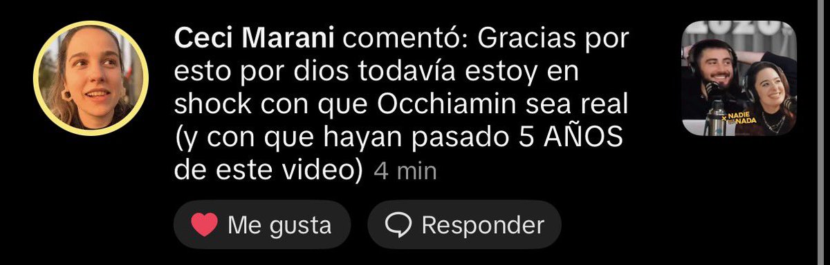 occhiaminofcial's tweet photo. tkm ceci siendo una más de nosotros 🫶🏽 https://t.co/sDF8rrXkia