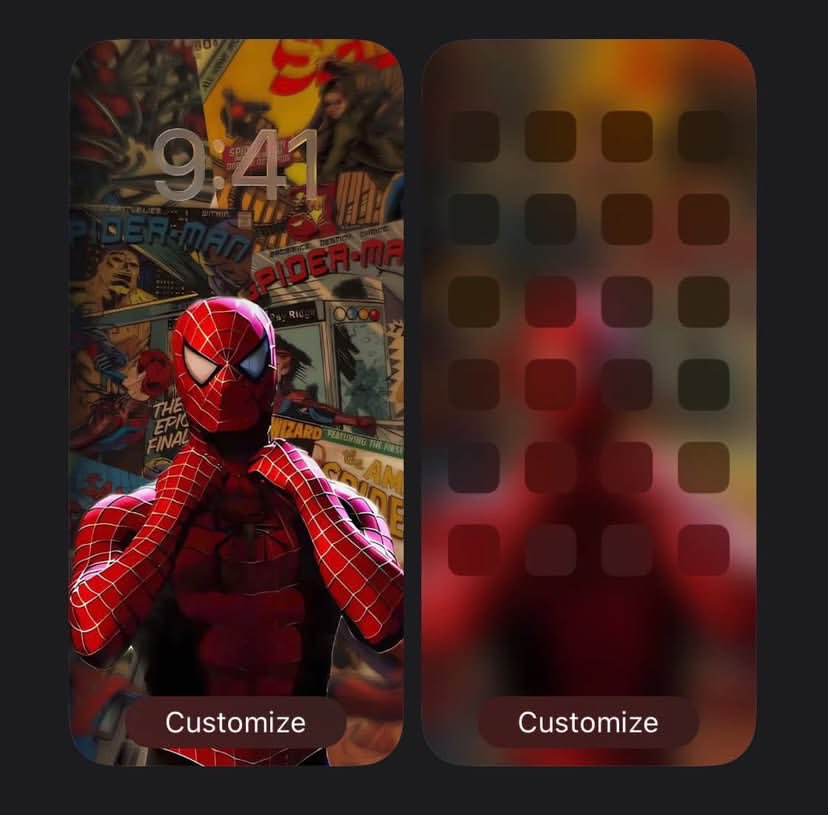 MaryObiekwe's tweet photo. Spider-Man Live Wallpaper☺️
#ipwall #ios26
#айос26 #wallspace #обои #iphone17pro
#iphoneair #spacewall #4Kwallpaper #LockScreen #iphone16pro #Wallpapers #DepthEffect #iphone17 #ios18 #4k #iphone16 #iPhone17ProMax #spatialscenes #wallpaperfree #iphonewallpapers https://t.co/LZgZmddRTA