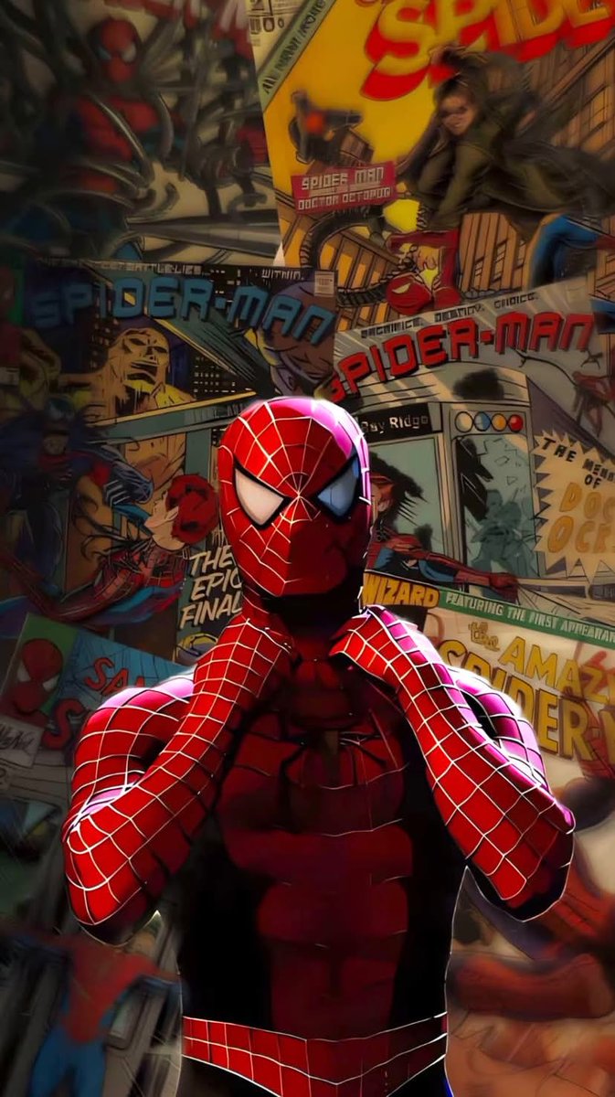 MaryObiekwe's tweet photo. Spider-Man Live Wallpaper☺️
#ipwall #ios26
#айос26 #wallspace #обои #iphone17pro
#iphoneair #spacewall #4Kwallpaper #LockScreen #iphone16pro #Wallpapers #DepthEffect #iphone17 #ios18 #4k #iphone16 #iPhone17ProMax #spatialscenes #wallpaperfree #iphonewallpapers https://t.co/LZgZmddRTA