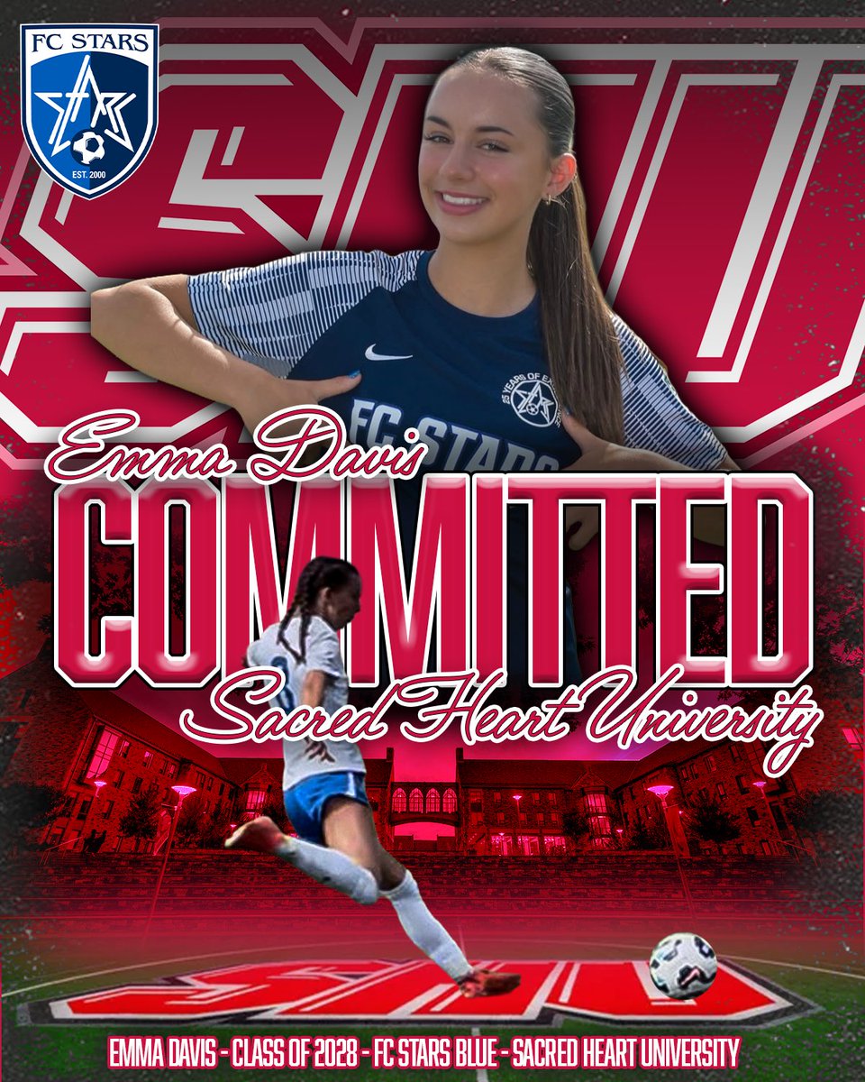 starsofma's tweet photo. COMMITTED ✍️🎓
Congratulations to Emma Davis (‘28) on her commitment to play Division 1 soccer at Sacred Heart University! ⚽️👏
#ProvenPathway #StarsNation https://t.co/tv6tZXNrvD