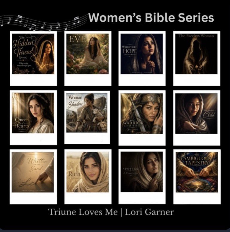 TriuneMe's tweet photo. By multiple requests, we shifted our original plan of releasing one song each month and released the Women’s Bible Series as a complete collection. ❤️🙏❤️#women #bible 

Now available on Spotify.
:::

 https://t.co/vAWrTDzZ4O https://t.co/BLrCRnUKLA