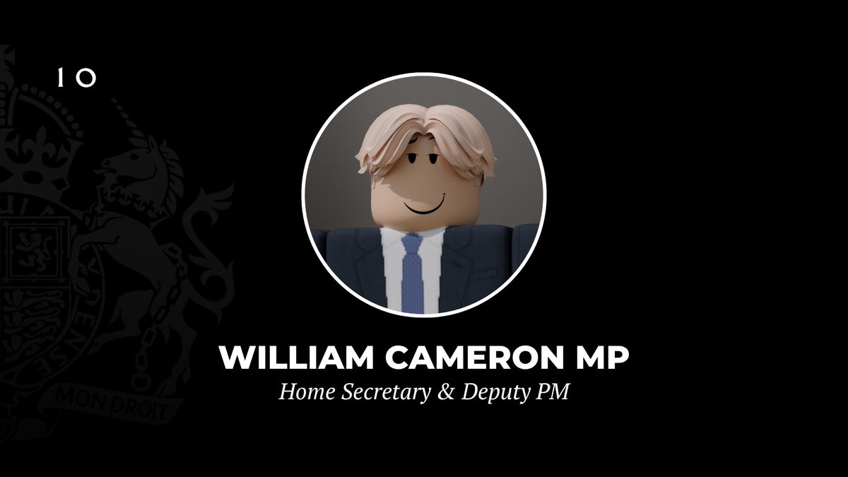 10DS_UKOB's tweet photo. William Cameron rear appointed as home secretary and deputy Prime Minister. https://t.co/XfZWlEJdwF