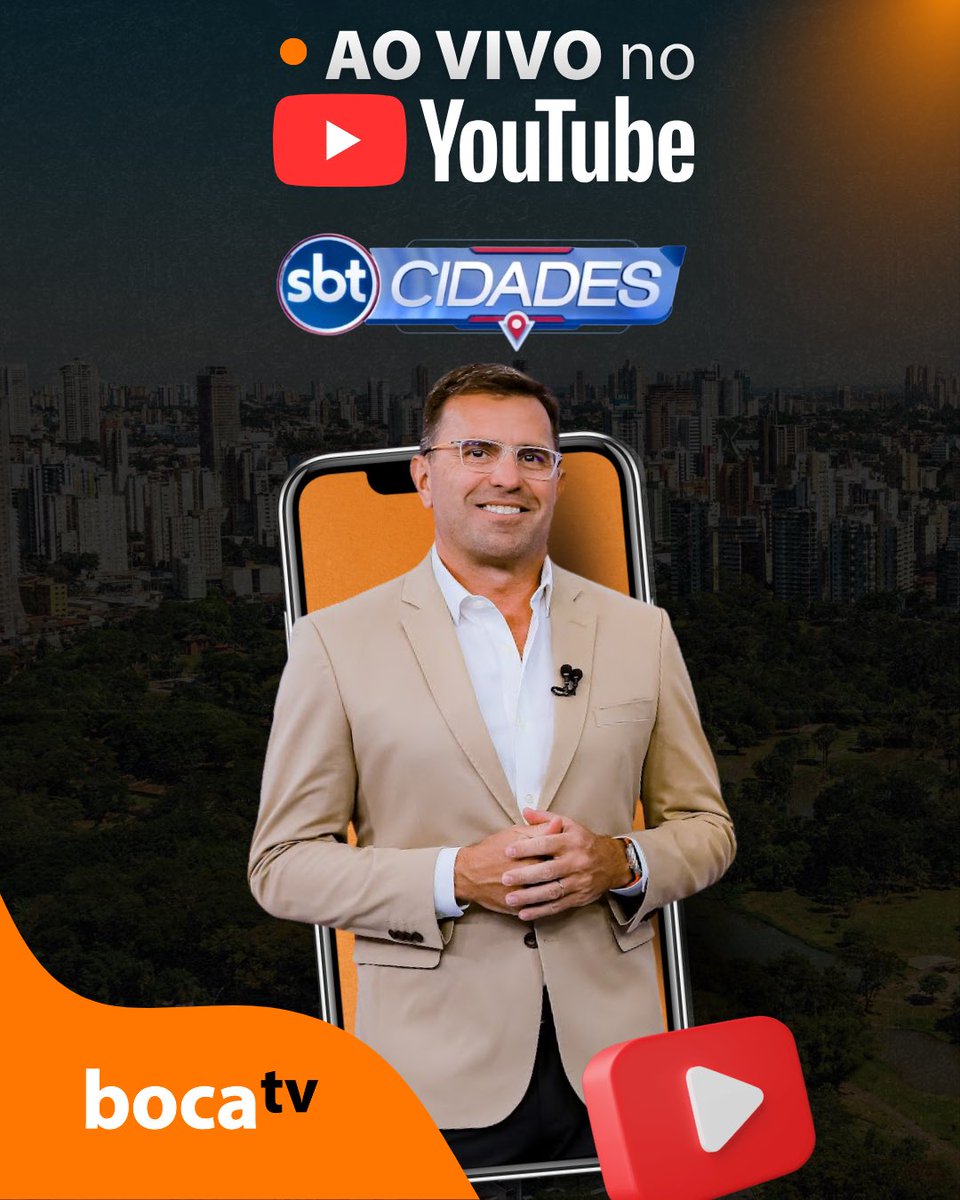 rodrigobocardi's tweet photo. O #SBTCidades começou! 🧡

📺 Assista ao vivo: https://t.co/Kf3Cp0dnIU https://t.co/MplzWx81jc