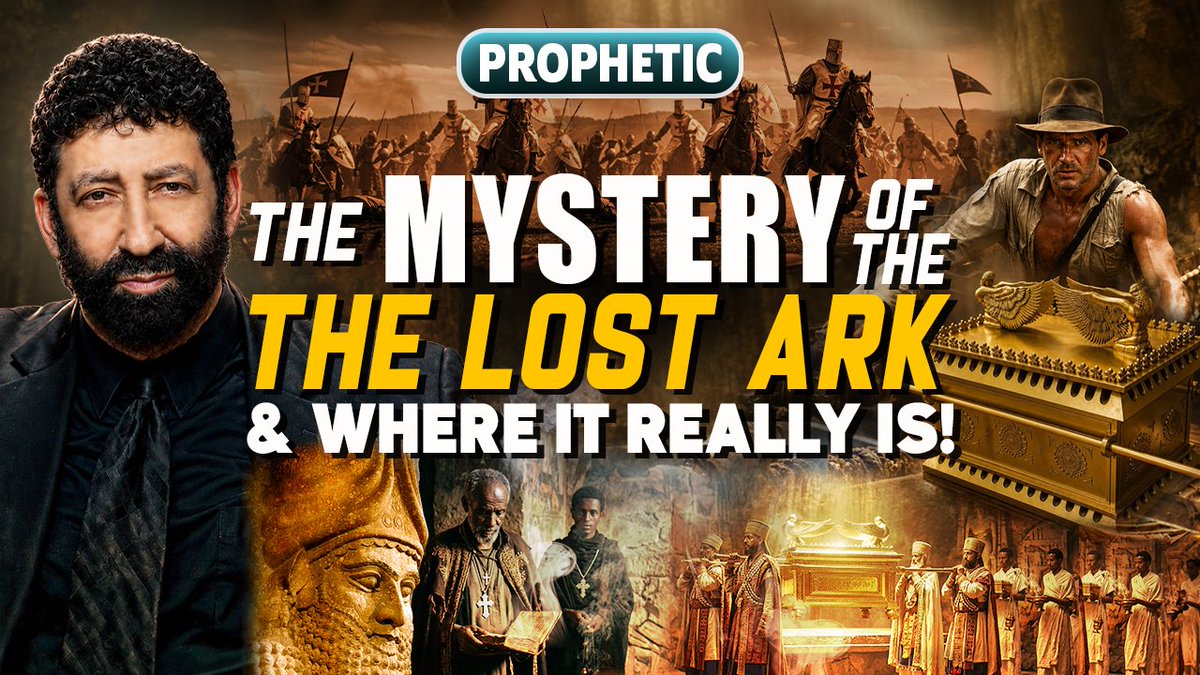 Jonathan_Cahn's tweet photo. For the first time ever, the mystery of the Ark of the Covenant is opened up - the most mysterious and sought-after object in history. What happened to it? Where is it? In Ethiopia? In Israel? in Washington, D.C.? Or somewhere else? Discover the mystery.

👉To watch the full video click here: https://t.co/b0NTL1wS19

#jonathancahn #jonathancahnlatest #propheticword