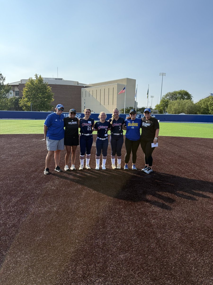 Rcondon2028's tweet photo. Thank you @Delaware_SB for a great day of Camp this weekend! It was a good experience and I appreciate all the feedback! #GoBlueHens @CoachJenSteele @CoachBellisari @CoachJillMoore @AndradeN23 

@GloryGuy99 @VAGloryFP @BKMG1967 https://t.co/NMwBy3ffgH