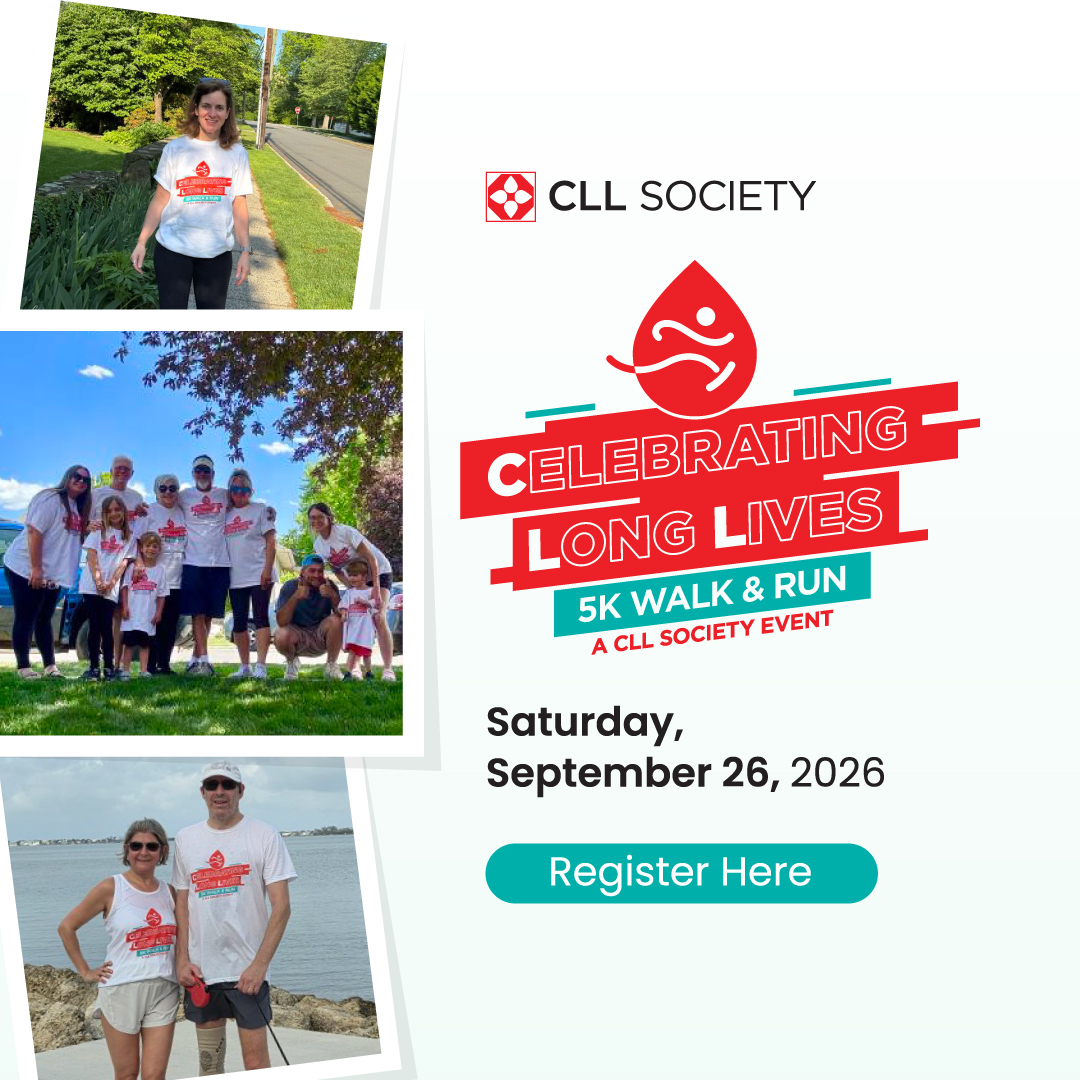 CllSociety's tweet photo. CLL Society's Celebrating Long Lives 5K, a virtual event is happening Saturday, September 26th! Register by today, Friday, September 2nd, to receive your t-shirt before the event.

There is no physical location, so you can participate from anywhere, on your own schedule, with friends and family by your side.

This event supports our mission to improve quality of life for those impacted by CLL and SLL through education, support, and research funding.

Walk with us and Celebrating Long Lives: https://t.co/FJdlN0kLKl
#CLL #SLL #CommunitySupport #HealthCareAdvocacy