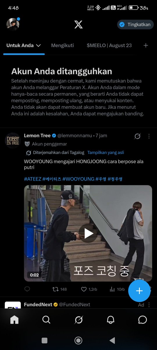 rintyase9's tweet photo. Akhirnya kena juga 😭😅 https://t.co/tZJ8wBhOIq