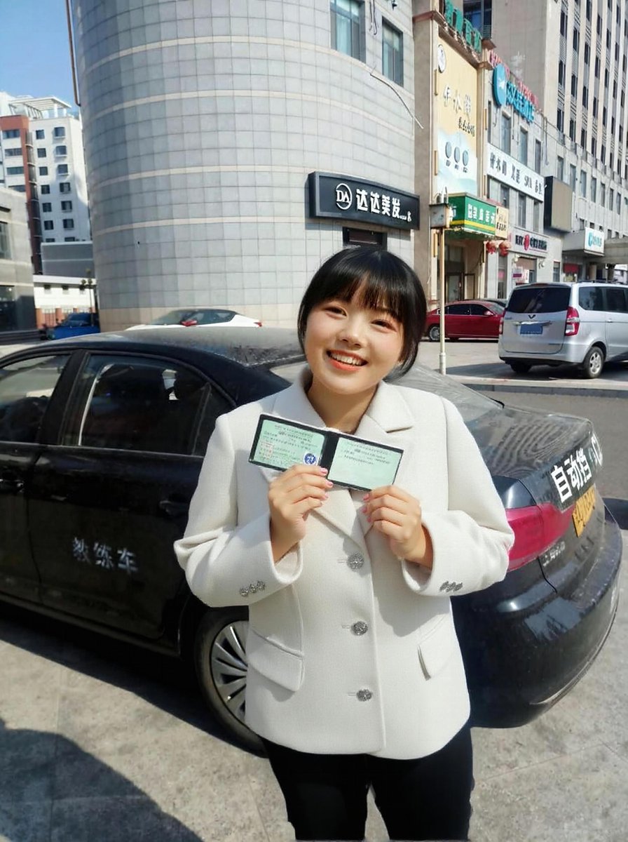 croblanc2000's tweet photo. Passed my driving test on the first try today! No parallel parking chaos, no last-minute panics—just me, the car, and a very patient instructor. Worth every late-night practice and sweaty pre-test palms! https://t.co/6hzjWqENhX