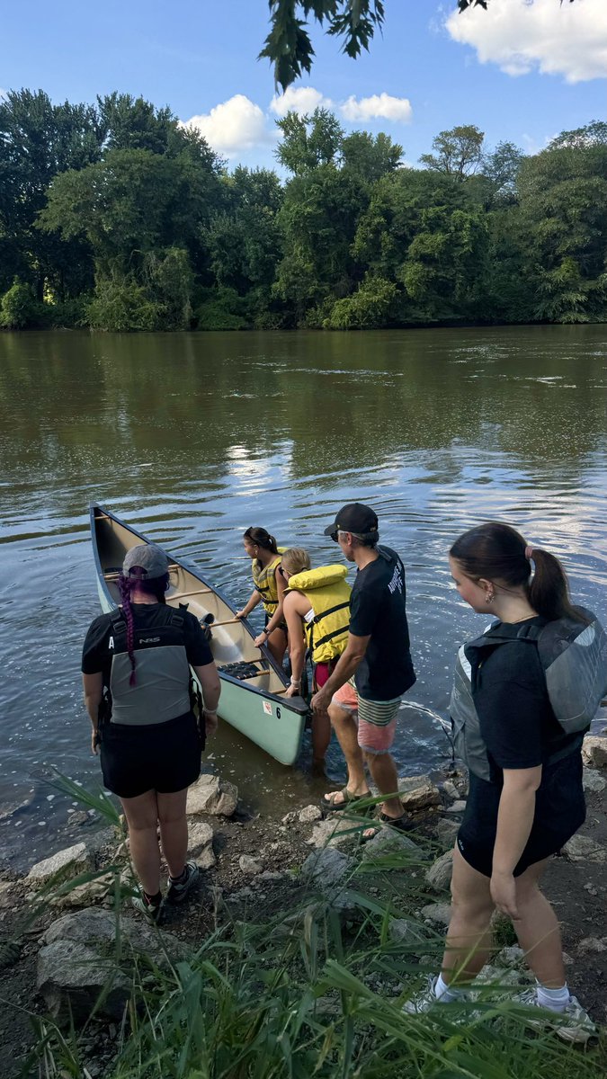 uiowa's tweet photo. Canoe believe it’s OnIowa Week? 🐥🌊 https://t.co/kKV1Gy5HQN