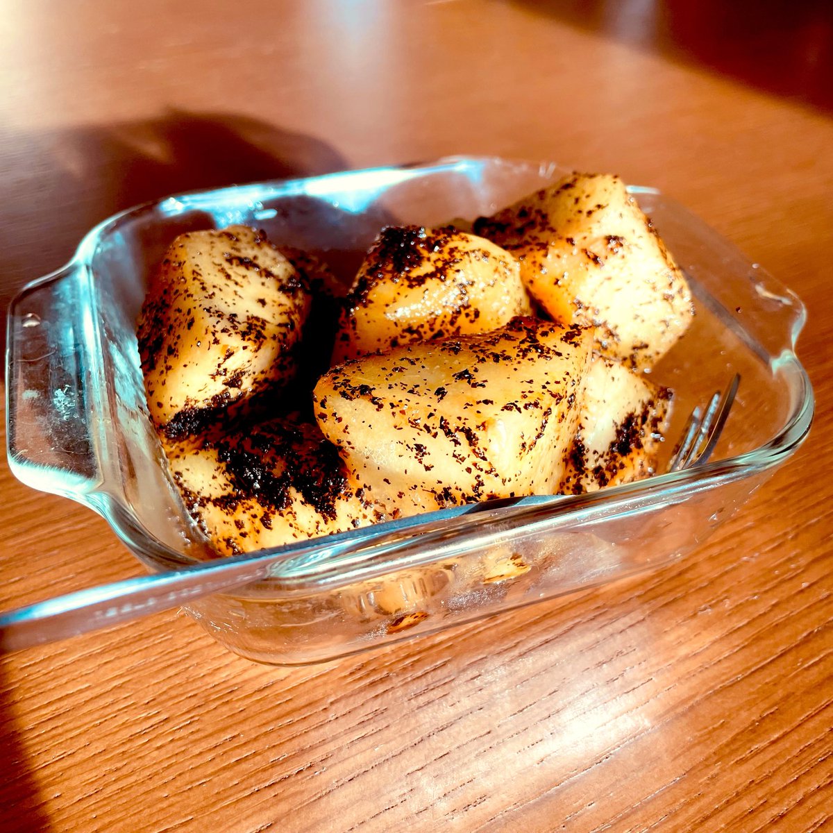 10_sentyan's tweet photo. 和梨のバター&amp;紅茶ソテー🍐
簡単なのにめちゃくちゃ美味しい❣️ https://t.co/vZw2KogTlF