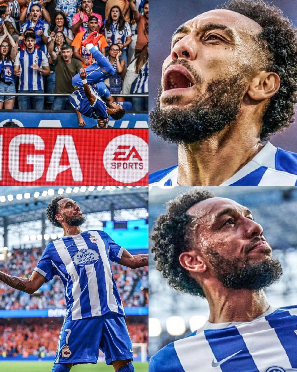 MotivacionesF's tweet photo. ¡PFFFF, AQUÍ SOLTAMOS UNA LÁGRIMA!

Pierre-Emerick Aubameyang acaba de marcar su primer gol en su debut con el Deportivo de La Coruña.

El delantero gabonés de 37 años rechazó ofertas del fútbol de Arabia, decidió volver a España para honrar a sus abuelos y no pudo emocionarse tras volver a marcar en la primera división española. 

Recordemos que sus dos abuelos eran españoles, y Aubameyang les prometió jugar en España en algún momento de su carrera. Lamentablemente no lo pudieron ver cuando fichó por el FC Barcelona y ahora que marcó su primer gol con Deportivo de La Coruña. Su rostro dice todo, sabiendo que sus abuelos estarían orgullosos de él. 

UNA DEDICATORIA HASTA EL CIELO.