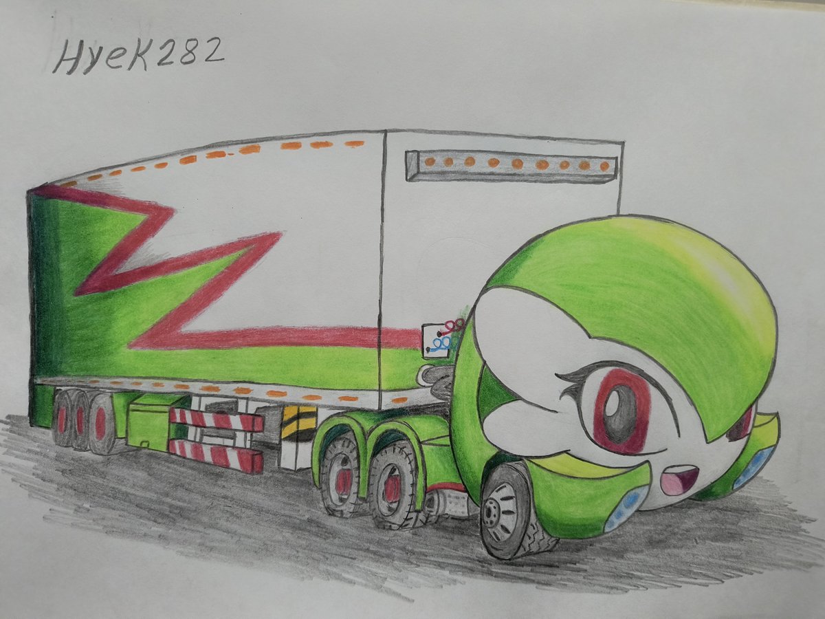 yekzil2049's tweet photo. TruckVoir
#pokemon #Gardevoir #art https://t.co/HsSPL5dZ2s
