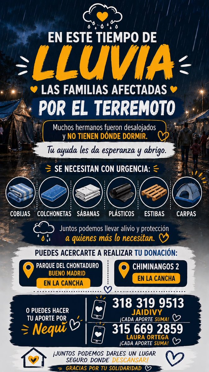 _JANETH_21's tweet photo. Si no puedes acercarte al punto de donación, también puedes hacer tu aporte de manera virtual
Puedes por Nequi Wester o PayPal
Para recibir la información de las cuentas y los datos para donar, escríbele al interno a Jaydivi @piscis8801
#PandillaGateX #SOSBUENOMADRID #SOSCALI https://t.co/SKwTNHQuzH