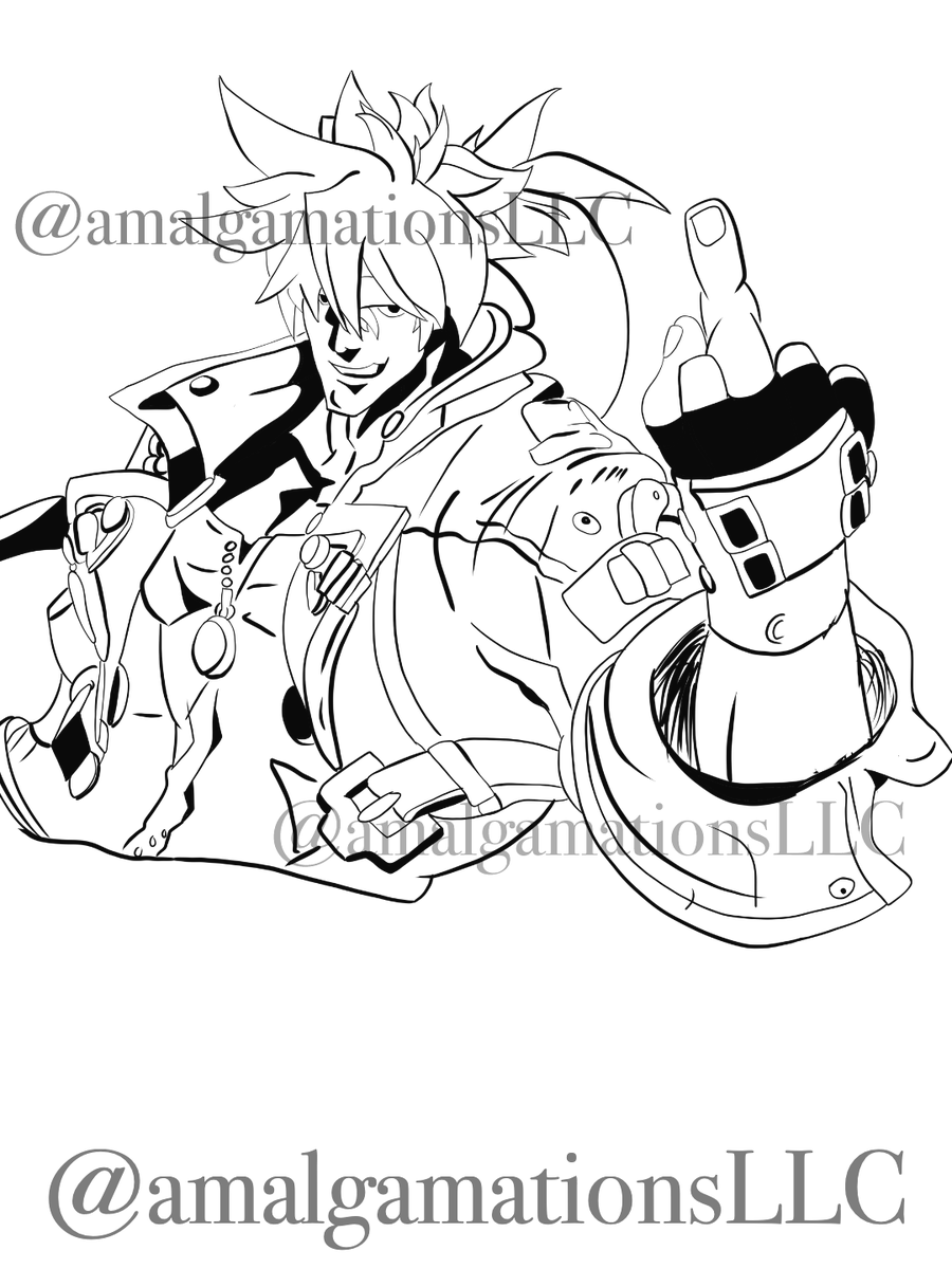 A_malgamations's tweet photo. Guilty GearSol Badguy Commission https://t.co/9IwRojn0OV